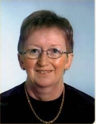 Cécile Conus, secrétaire communale de 1978 à 2008.