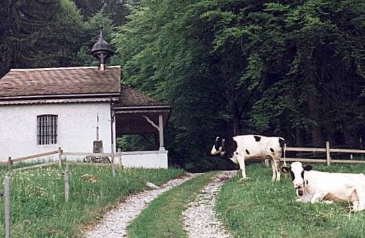 La chapelle liée au souvenir de l’avalanche des Chaux du 17 janvier 1843.