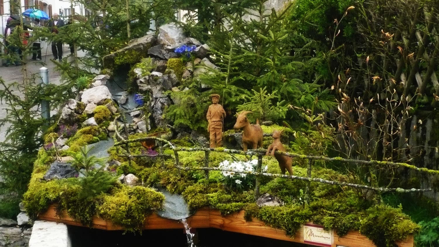La Poya 2013 : décorations et fête au village