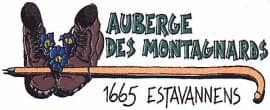 L’enseigne de l’Auberge des Montagnards.