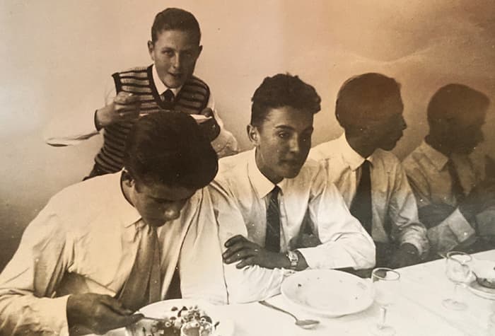 Course d’école aux îles Borromées, juin 1956