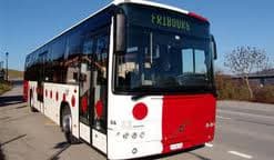 Bus TPF de la ligne Bulle – Estavannens – Grandvillard