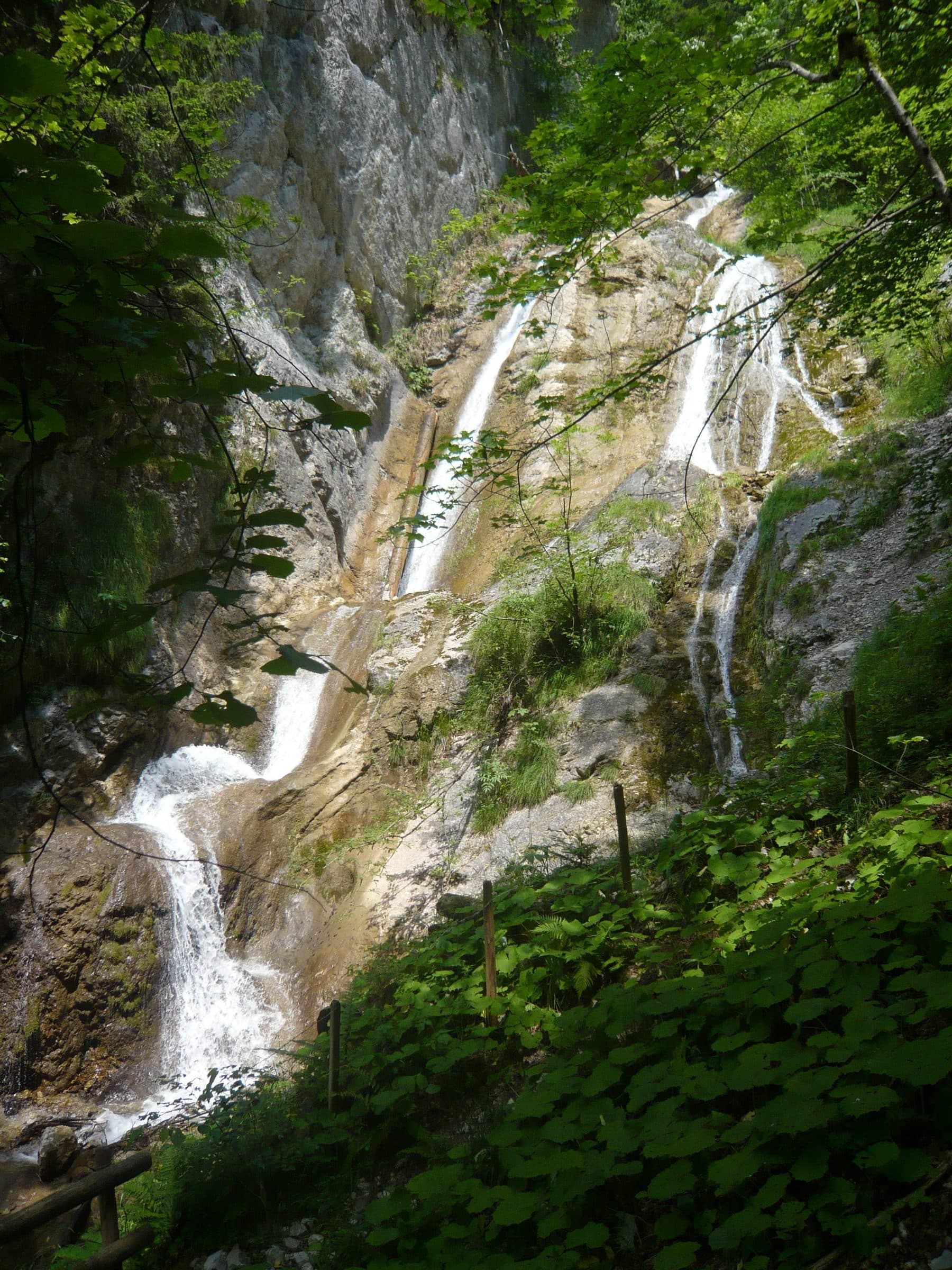 La cascade du Dah le 30 juin 2010