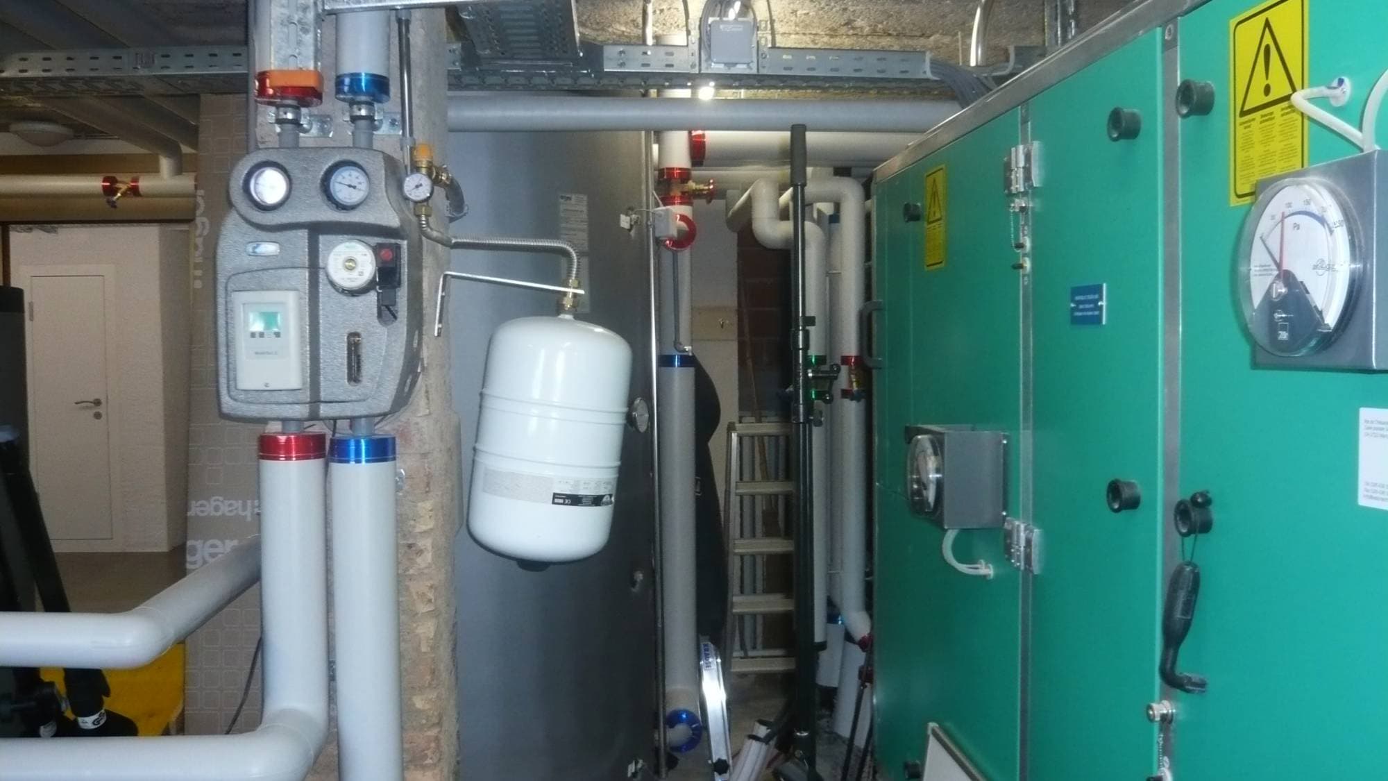 Nouvelle école (2012) : les installations techniques