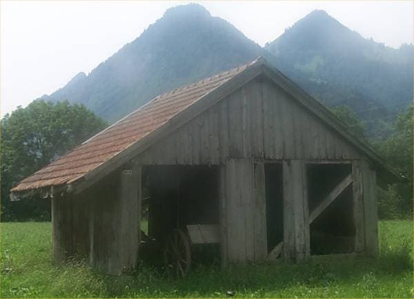 La cage aux chevaux dans la plaine des Auges (disparue aujourd’hui)